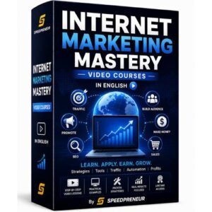 Internet Marketing Mastery Video Courses In English By Speedpreneur